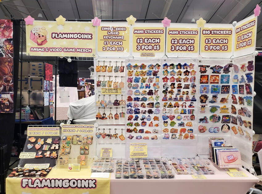 Brick City Anime Festival 2026 (6ft table setup)