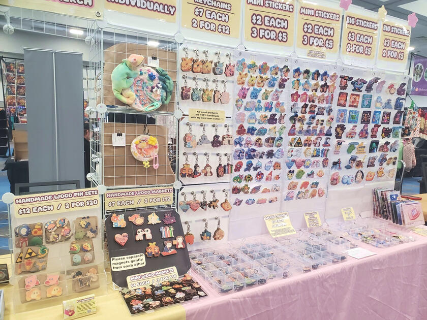 Central Florida Comic Con 2026 (8ft table setup)