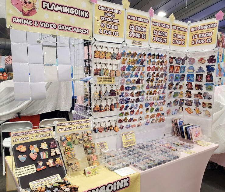 Brick City Anime Festival 2026 (6ft table setup)