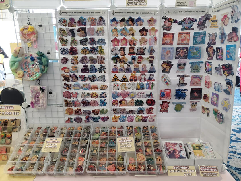 Anime Festival Orlando 2026 (6ft table setup)
