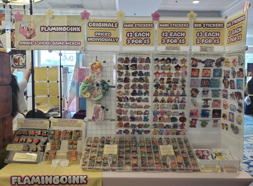 Anime Festival Orlando 2026 (6ft setup)