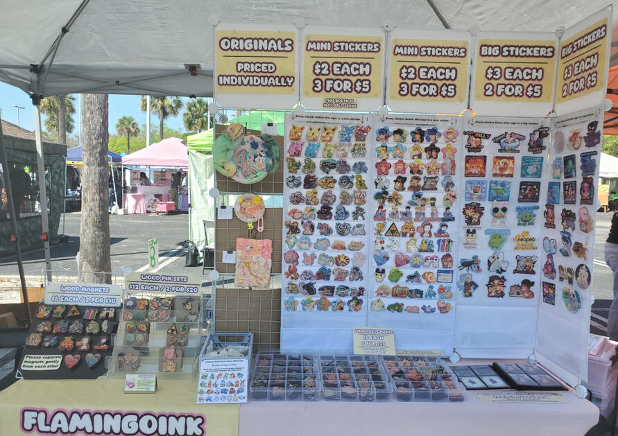 Goblin Market March 2026 (6ft table setup)